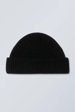 Weekday FOLD KNIT WOOL BLEND BEANIE>Women Hats|Hats