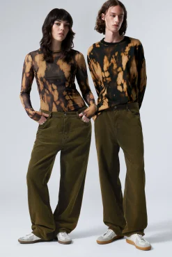 Weekday GALAXY LOOSE STRAIGHT CORD TROUSER> Trousers