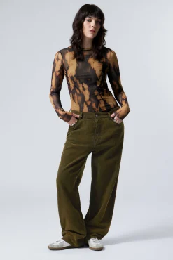 Weekday GALAXY LOOSE STRAIGHT CORD TROUSER><noscript><img width=