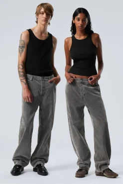 Weekday GALAXY LOOSE STRAIGHT CORD TROUSER>Women Trousers|Trousers