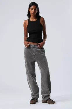 Weekday GALAXY LOOSE STRAIGHT CORD TROUSER><noscript><img width=