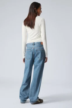 Weekday GALAXY LOOSE STRAIGHT LEG JEANS><noscript><img width=