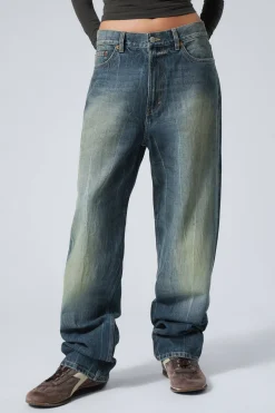 Weekday GALAXY LOOSE STRAIGHT LEG JEANS><noscript><img width=