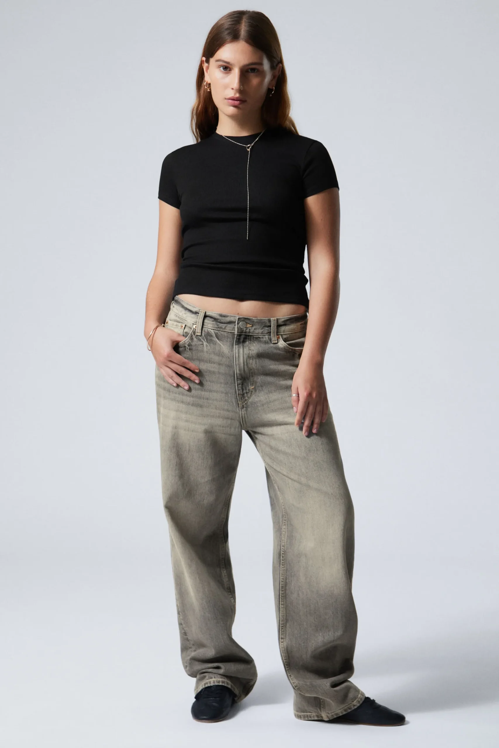 Weekday GALAXY LOOSE STRAIGHT LEG JEANS> Jeans