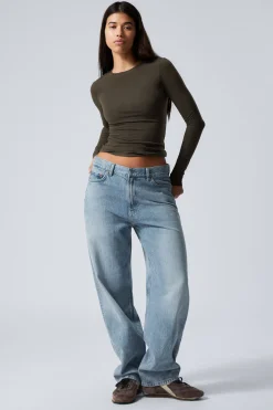 Weekday GALAXY LOOSE STRAIGHT LEG JEANS><noscript><img width=