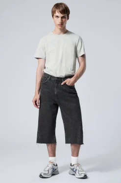 Weekday GALAXY LOOSE TWISTED DENIM SHORTS><noscript><img width=