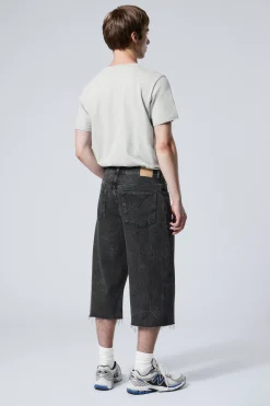 Weekday GALAXY LOOSE TWISTED DENIM SHORTS><noscript><img width=