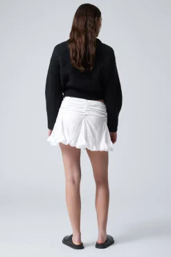 Weekday GATHERED MINI SKIRT><noscript><img width=