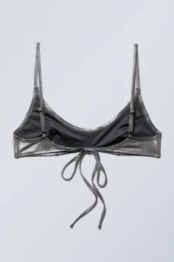 Weekday GLITTER BIKINI TOP>Women Swimwear