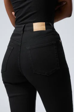 Weekday GLOW CURVE HIGH WAISTED REGULAR FLARED LEG JEANS><noscript><img width=