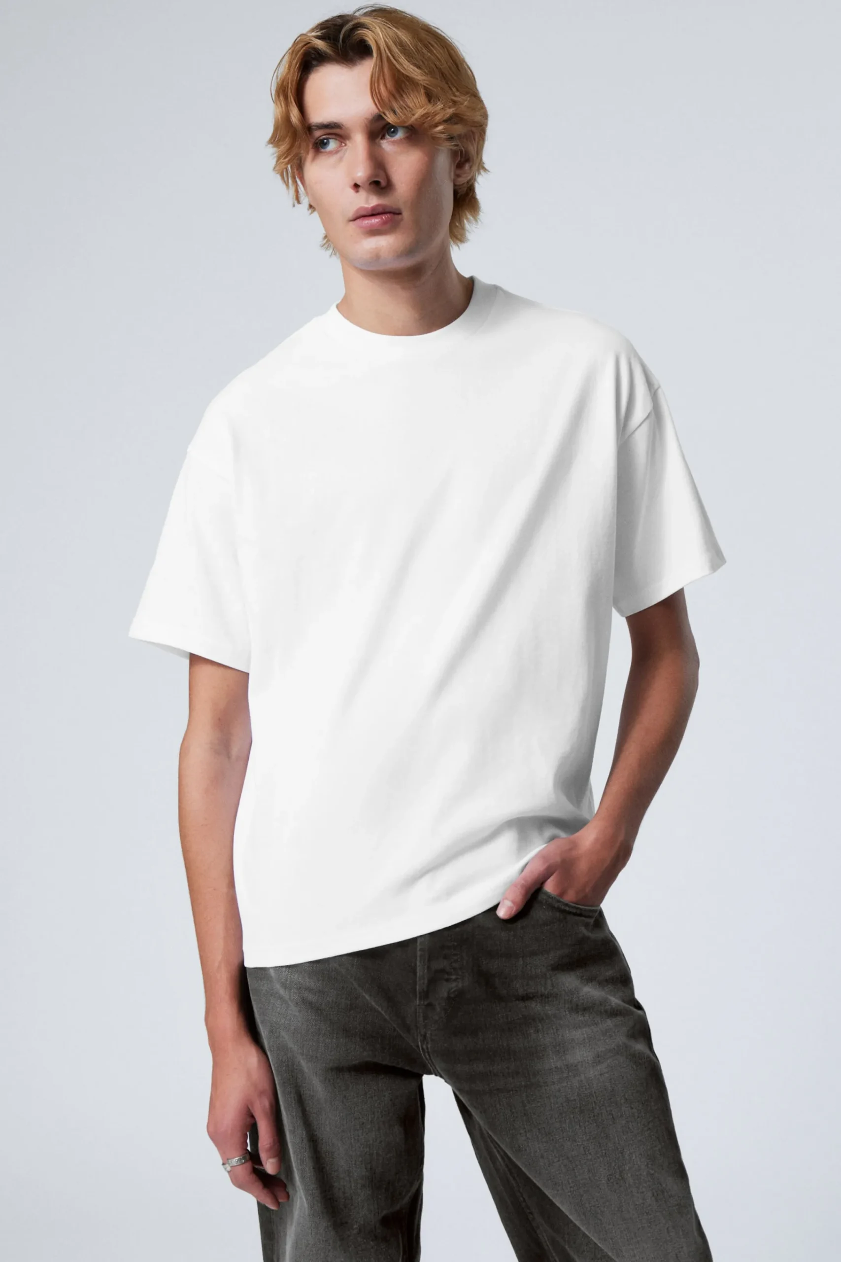 Weekday GREAT BOXY HEAVYWEIGHT T-SHIRT> Basics|T-Shirts & Tops