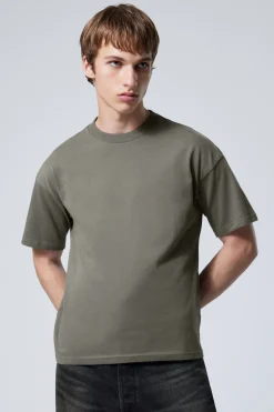 Weekday GREAT BOXY HEAVYWEIGHT T-SHIRT> T-Shirts & Tops