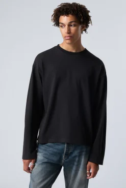 Weekday GREAT BOXY LONG SLEEVE T-SHIRT> Basics|T-Shirts & Tops