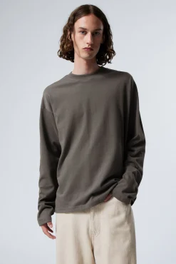 Weekday GREAT BOXY LONG SLEEVE T-SHIRT> Basics|T-Shirts & Tops