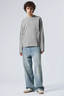 Weekday GREAT BOXY LONG SLEEVE T-SHIRT> Basics|T-Shirts & Tops