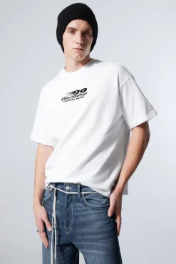 Weekday GREAT BOXY PRINTED GRAPHIC TEE> Graphics|T-Shirts & Tops