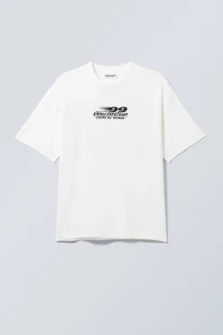Weekday GREAT BOXY PRINTED GRAPHIC TEE><noscript><img width=