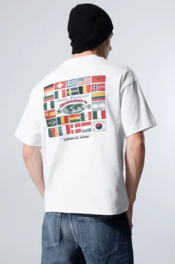 Weekday GREAT BOXY PRINTED GRAPHIC TEE><noscript><img width=