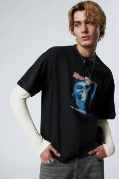 Weekday GREAT BOXY PRINTED GRAPHIC TEE> Graphics|T-Shirts & Tops
