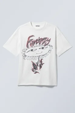 Weekday GREAT BOXY PRINTED GRAPHIC TEE> Graphics|T-Shirts & Tops