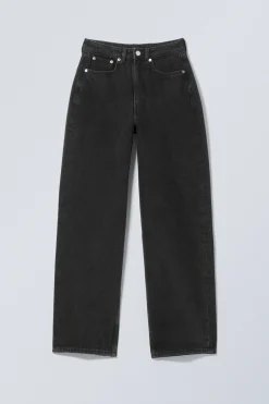 Weekday HALO CURVE HIGH WAISTED REGULAR WIDE LEG JEANS><noscript><img width=