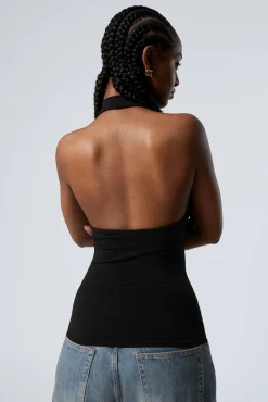 Weekday HALTER TANK TOP><noscript><img width=