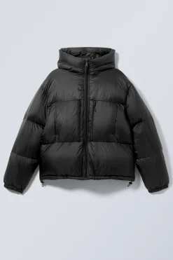 Weekday HOODED RECYCLED DOWN PUFFER JACKET><noscript><img width=