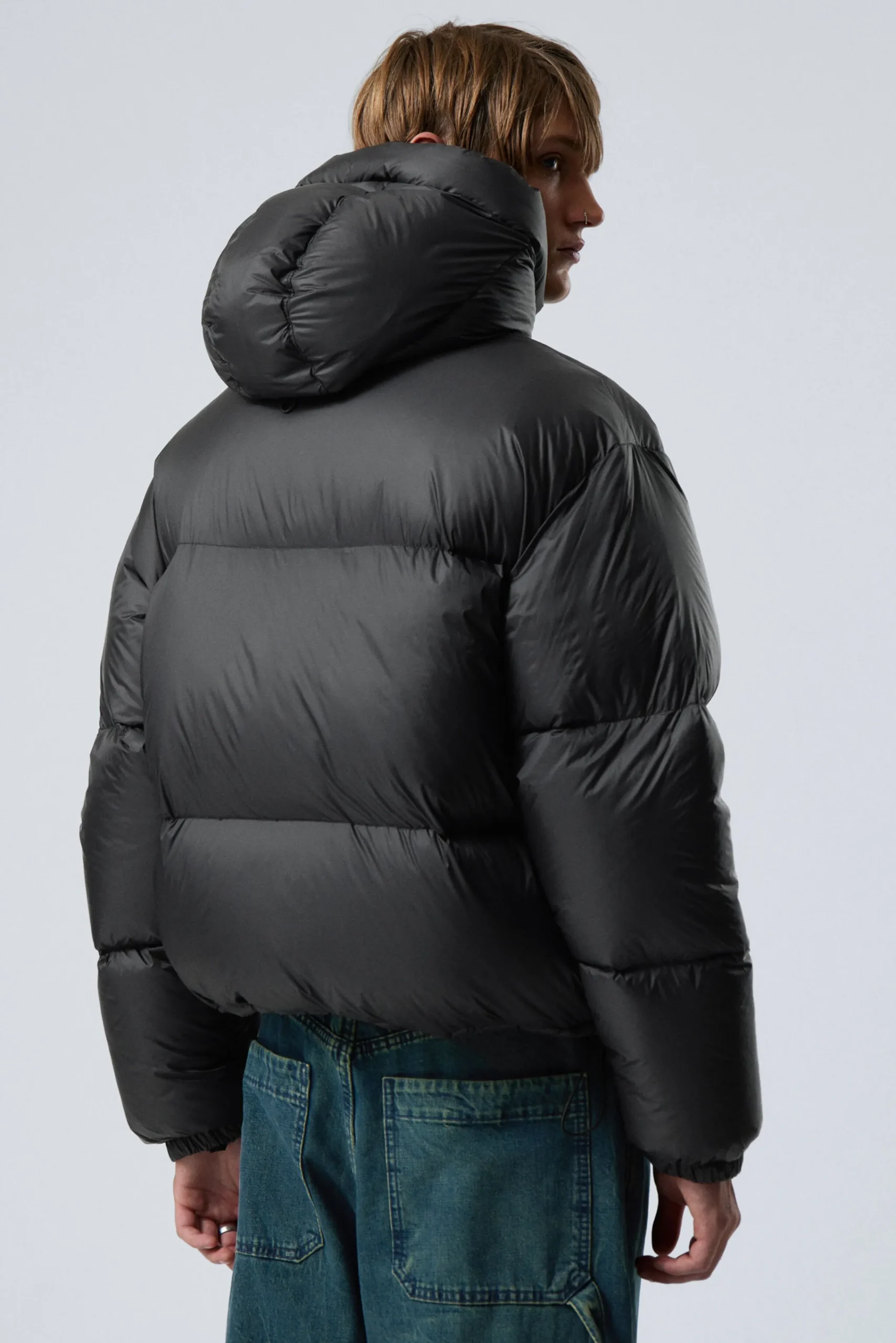 Weekday HOODED RECYCLED DOWN PUFFER JACKET> Jackets & Coats
