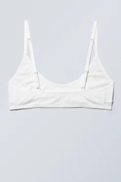 Weekday INEZ SCOOPED COTTON BRALETTE>Women Underwear