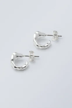 Weekday IRREGULAR MINI HOOP EARRINGS>Women Jewellery