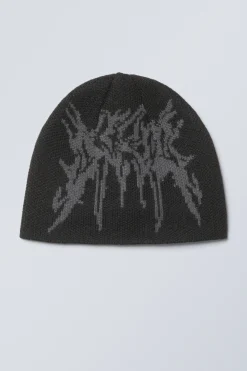 Weekday JACQUARD-KNIT BEANIE> Graphics