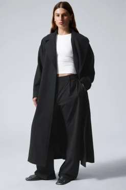 Weekday KIA OVERSIZED WOOL BLEND COAT><noscript><img width=