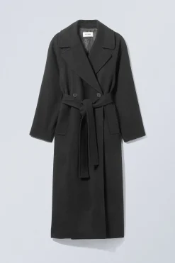 Weekday KIA OVERSIZED WOOL BLEND COAT><noscript><img width=