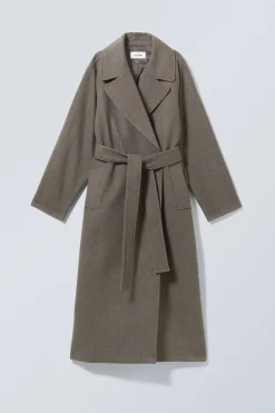 Weekday KIA OVERSIZED WOOL BLEND COAT><noscript><img width=