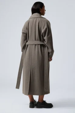 Weekday KIA OVERSIZED WOOL BLEND COAT><noscript><img width=