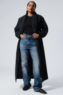 Weekday KIA OVERSIZED WOOL BLEND COAT><noscript><img width=