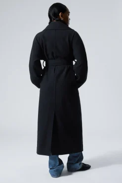 Weekday KIA OVERSIZED WOOL BLEND COAT><noscript><img width=