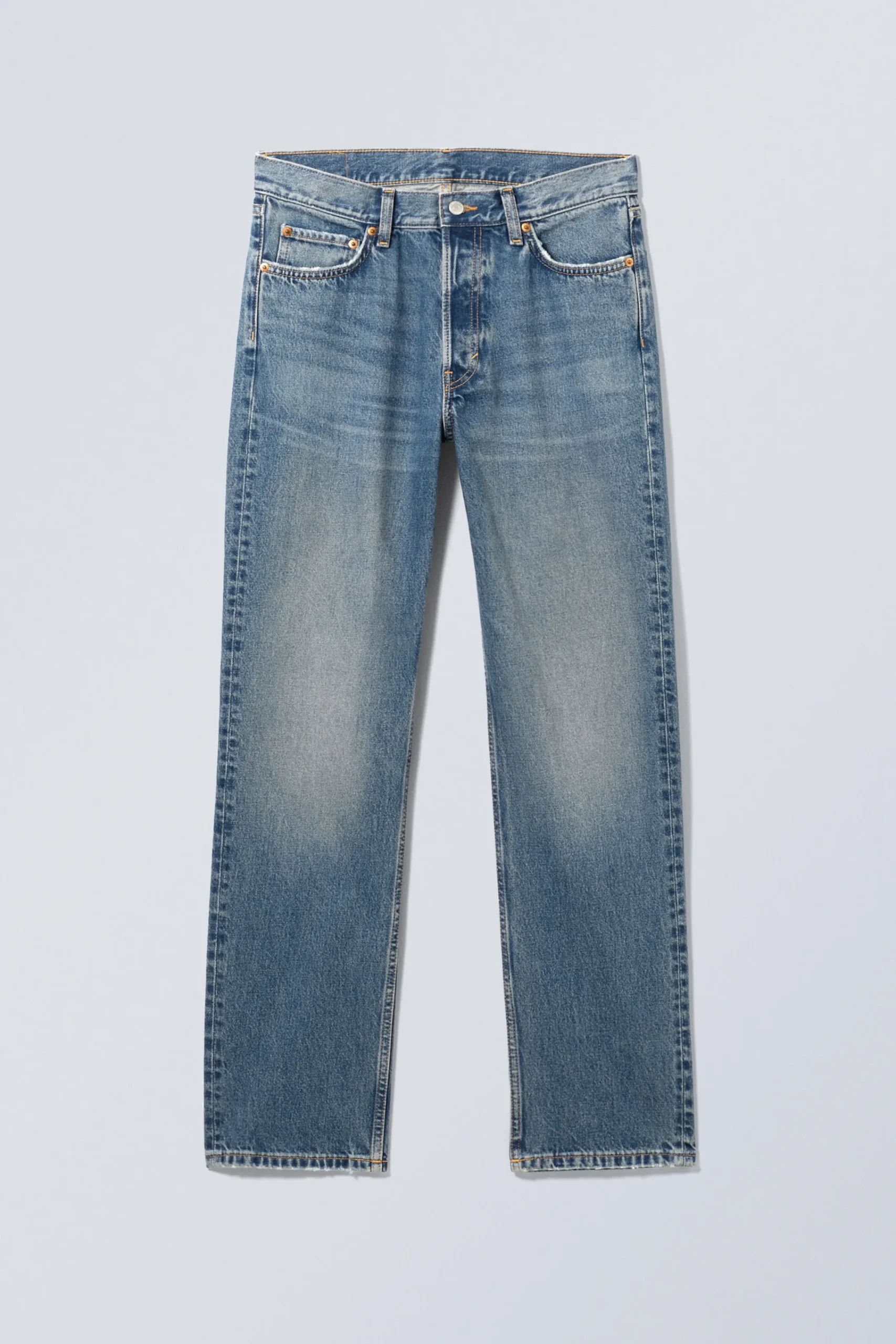 Weekday KLEAN REGULAR STRAIGHT LEG JEANS> Jeans