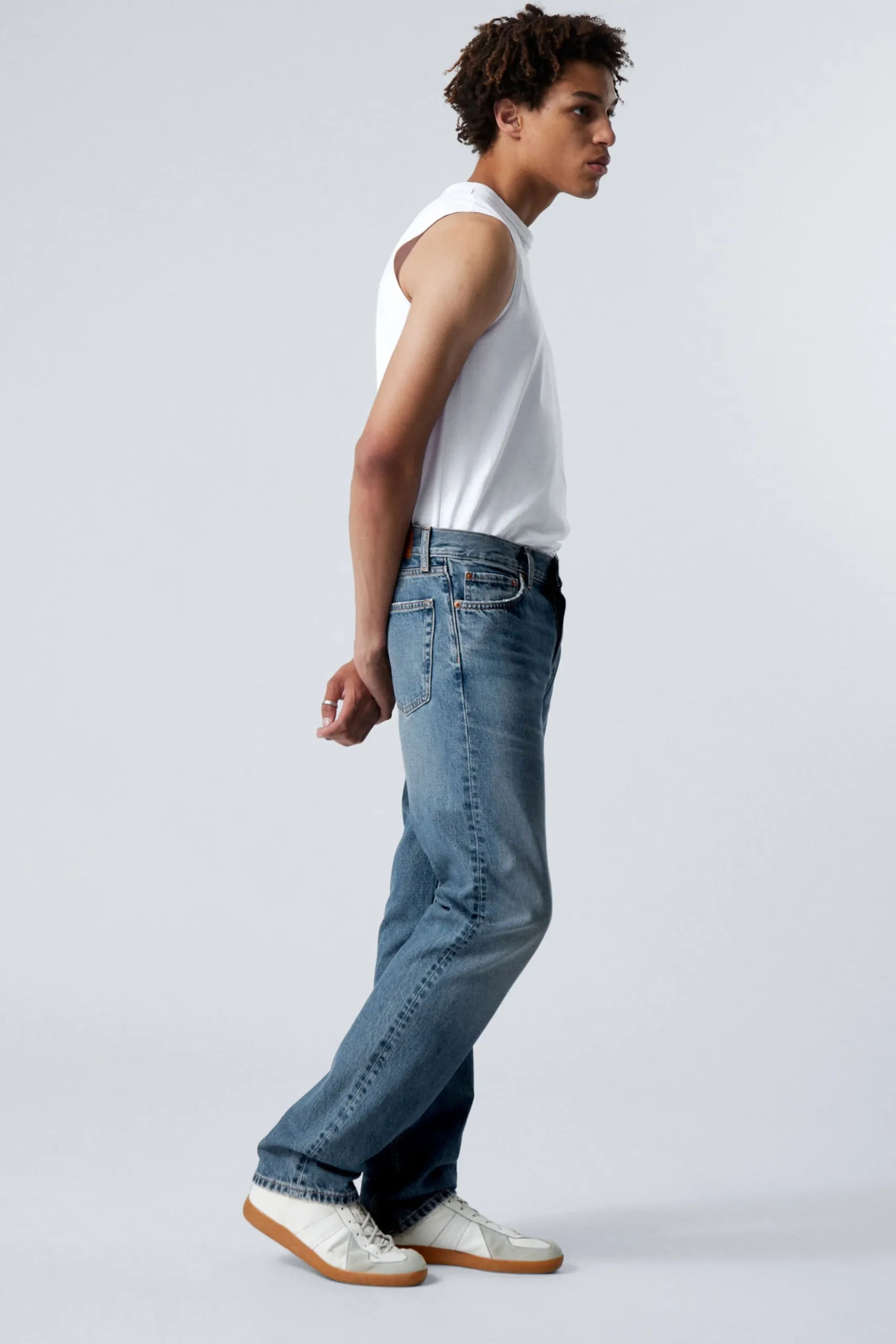 Weekday KLEAN REGULAR STRAIGHT LEG JEANS> Jeans
