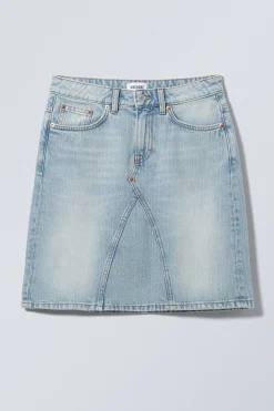 Weekday KNEE LENGTH DENIM SKIRT><noscript><img width=