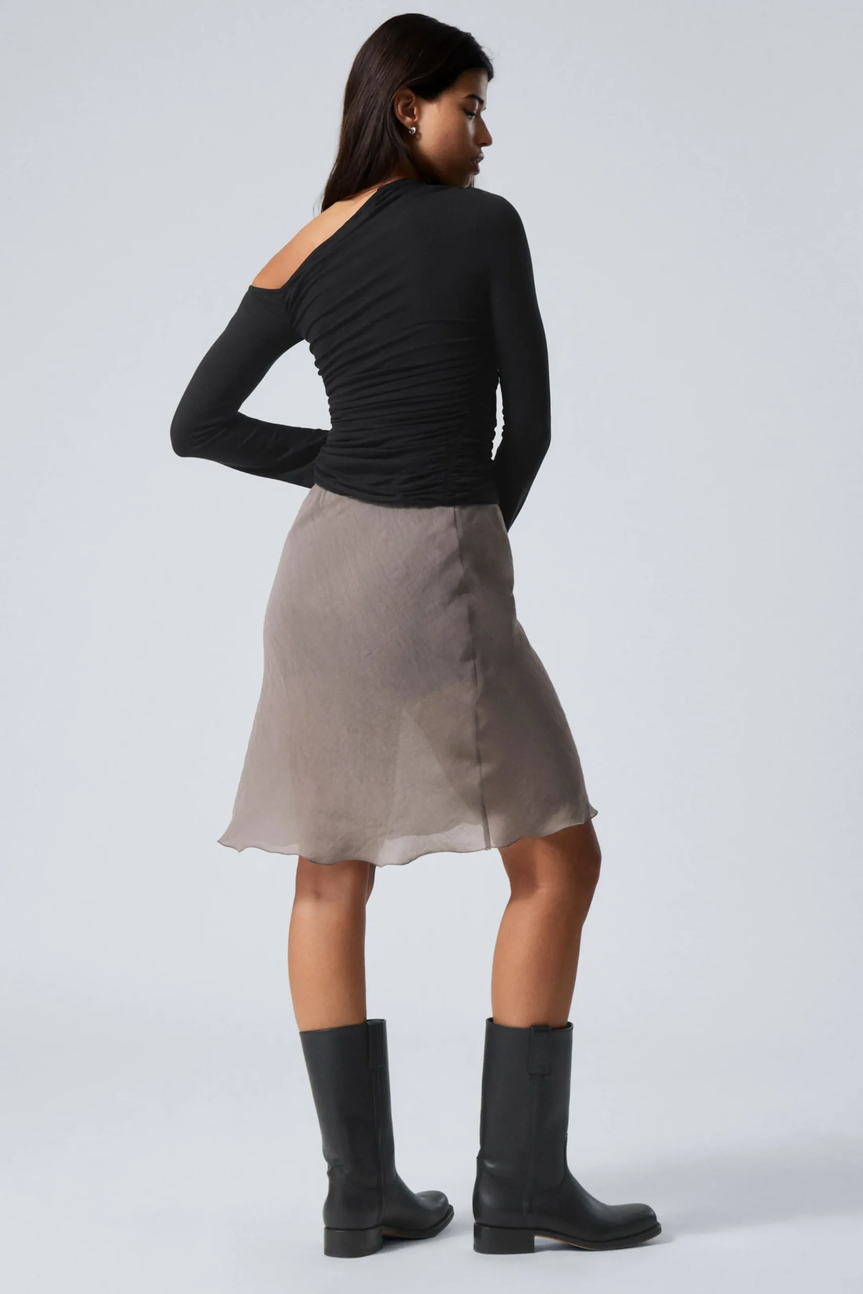 Weekday KNEE-LENGTH PULL-ON SKIRT>Women Skirts