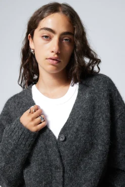 Weekday KNITTED SINGLE-BREASTED CARDIGAN>Women Knitwear