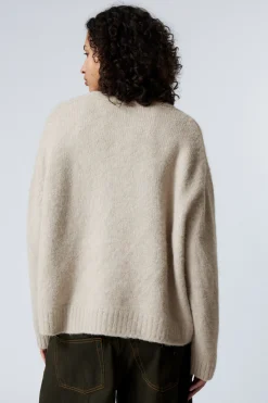Weekday KNITTED SINGLE-BREASTED CARDIGAN><noscript><img width=