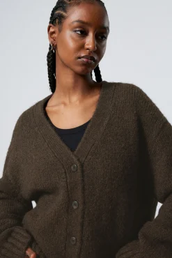 Weekday KNITTED SINGLE-BREASTED CARDIGAN>Women Knitwear