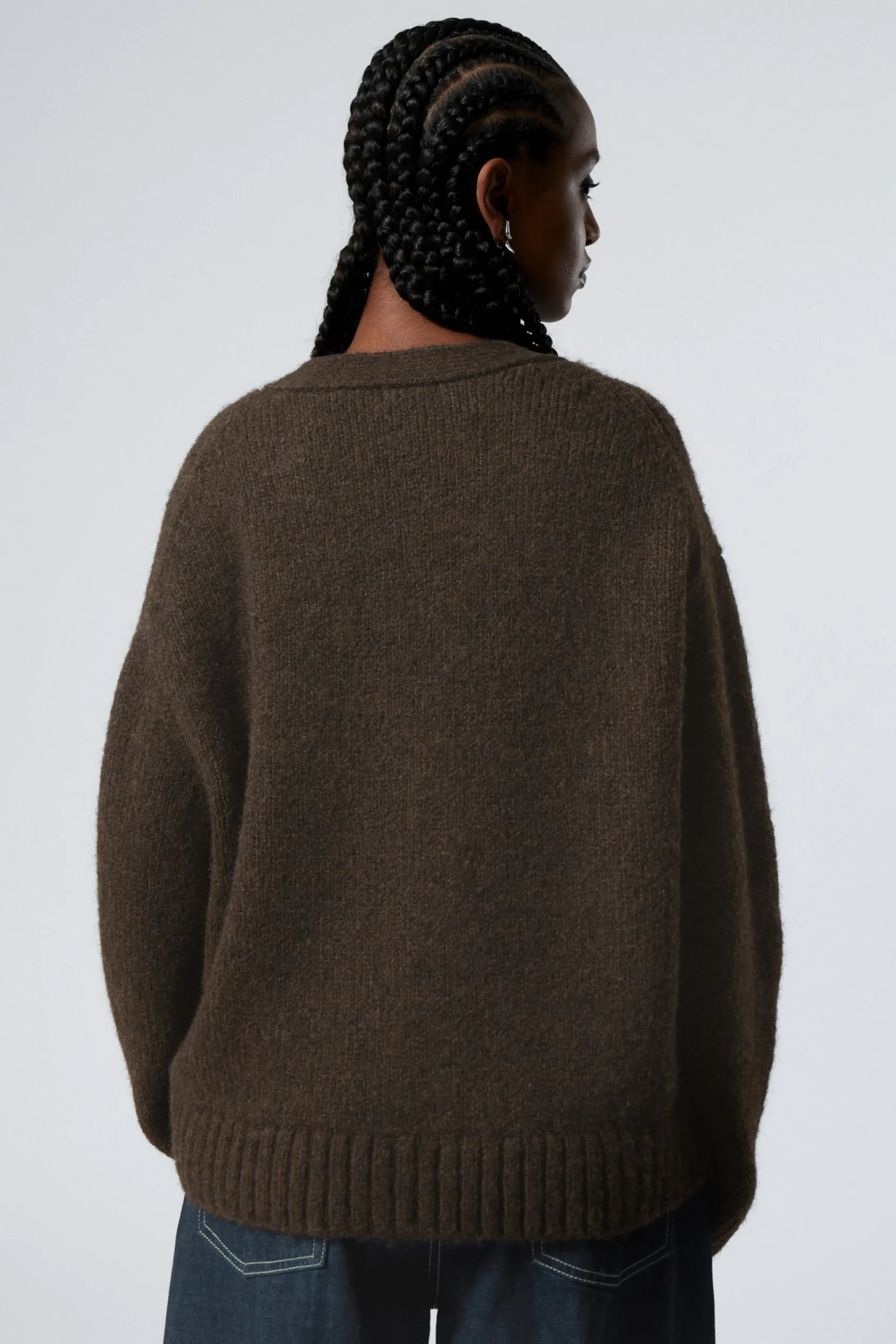 Weekday KNITTED SINGLE-BREASTED CARDIGAN>Women Knitwear