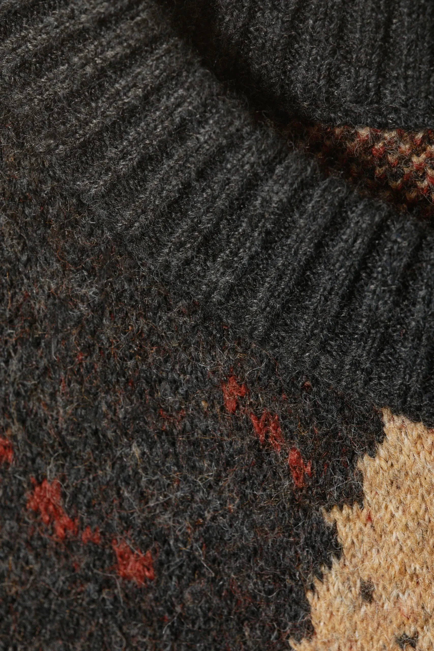 Weekday KNITTED TWISTED ARGYLE SWEATER> Graphics|Knitwear