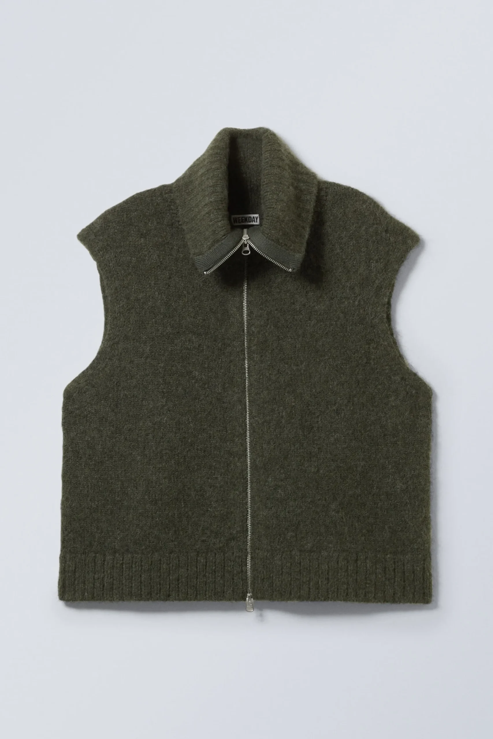 Weekday KNITTED ZIP VEST>Women Knitwear