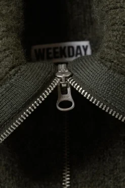 Weekday KNITTED ZIP VEST><noscript><img width=