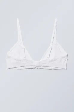 Weekday LACE COTTON TRIM BRA>Women Underwear