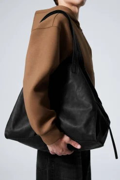 Weekday LARGE FAUX LEATHER TOTE BAG>Women Bags